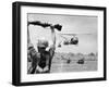 Vietnam War US Helicopters-Henri Huet-Framed Premium Photographic Print