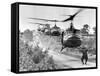 Vietnam War US Helicopters-Horst Faas-Framed Stretched Canvas