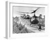 Vietnam War US Helicopters-Horst Faas-Framed Premium Photographic Print