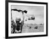 Vietnam War US Helicopters-Henri Huet-Framed Photographic Print