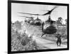 Vietnam War US Helicopters-Horst Faas-Framed Photographic Print