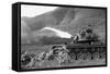 Vietnam War. Us Marine Corps Flame Thrower Tank in Action, Ca. 1966-null-Framed Stretched Canvas