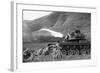 Vietnam War. Us Marine Corps Flame Thrower Tank in Action, Ca. 1966-null-Framed Photo