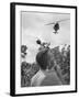 Vietnam War US Shaving-Horst Faas-Framed Premium Photographic Print