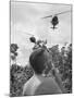 Vietnam War US Shaving-Horst Faas-Mounted Photographic Print