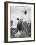 Vietnam War US Shaving-Horst Faas-Framed Photographic Print