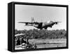 Vietnam War USAF C-130-Nick Ut-Framed Stretched Canvas