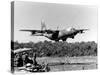 Vietnam War USAF C-130-Nick Ut-Stretched Canvas