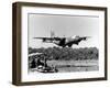 Vietnam War USAF C-130-Nick Ut-Framed Premium Photographic Print