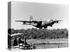 Vietnam War USAF C-130-Nick Ut-Stretched Canvas