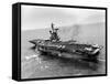 Vietnam War USS Aircraft Carrier-Holloway-Framed Stretched Canvas