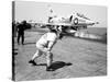 Vietnam War USS Intrepid Skyhawk-Henri Huet-Stretched Canvas