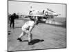 Vietnam War USS Intrepid Skyhawk-Henri Huet-Mounted Photographic Print