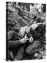 Vietnam War Wounded Medic-Henri Huet-Stretched Canvas