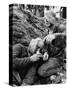 Vietnam War Wounded Medic-Henri Huet-Stretched Canvas