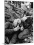 Vietnam War Wounded Medic-Henri Huet-Mounted Photographic Print