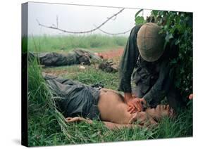 Vietnam War-Horst Faas-Stretched Canvas