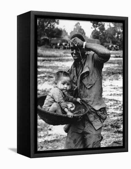 Vietnam War-Associated Press-Framed Stretched Canvas