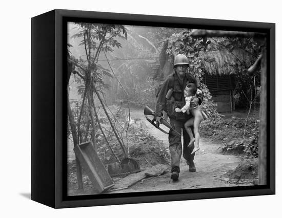 Vietnam War-Horst Faas-Framed Stretched Canvas