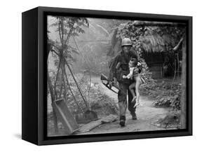 Vietnam War-Horst Faas-Framed Stretched Canvas