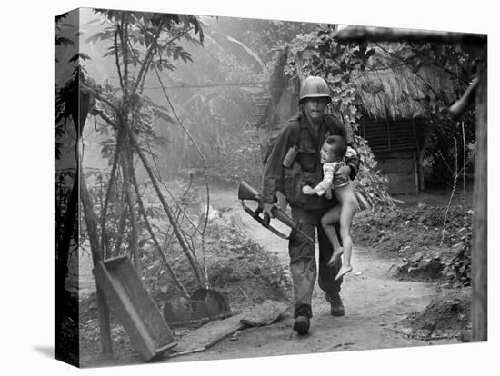 Vietnam War-Horst Faas-Stretched Canvas