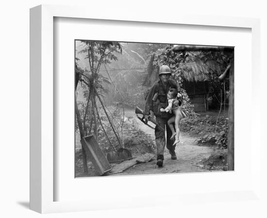 Vietnam War-Horst Faas-Framed Photographic Print