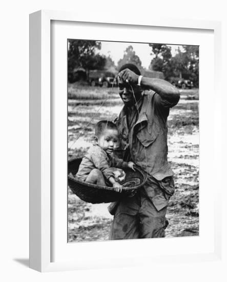 Vietnam War-Associated Press-Framed Photographic Print