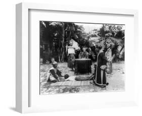 Vietnamese Ceremony Photograph - Ho Chi Minh City, Vietnam-Lantern Press-Framed Art Print