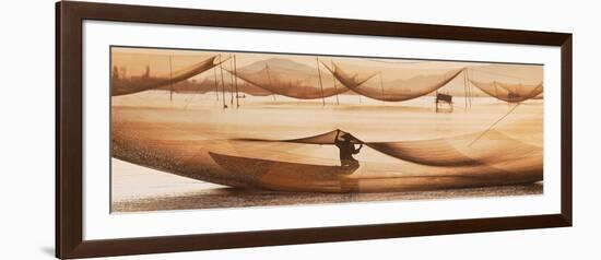 Vietnamese Fishing-Nhiem Hoang The-Framed Giclee Print