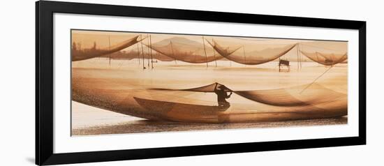 Vietnamese Fishing-Nhiem Hoang The-Framed Giclee Print