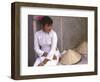 Vietnamese Girl in Traditional Dress, Vietnam-Keren Su-Framed Photographic Print