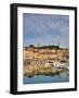 Vieux Port and Old Quarter of Le Suquet, Cannes, Cote D'Azur, France-Michele Falzone-Framed Photographic Print