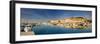 Vieux Port and Old Quarter of Le Suquet, Cannes, Cote D'Azur, France-Michele Falzone-Framed Photographic Print