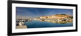 Vieux Port and Old Quarter of Le Suquet, Cannes, Cote D'Azur, France-Michele Falzone-Framed Photographic Print