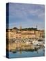 Vieux Port and Old Quarter of Le Suquet, Cannes, Cote D'Azur, France-Michele Falzone-Stretched Canvas