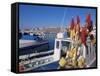 Vieux Port, Marseille, Bouches-Du-Rhone, Provence, France-Guy Thouvenin-Framed Stretched Canvas