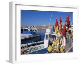 Vieux Port, Marseille, Bouches-Du-Rhone, Provence, France-Guy Thouvenin-Framed Photographic Print