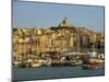 Vieux Port to the Basilica of Notre Dame De La Garde, Marseille, Provence, France-Tomlinson Ruth-Mounted Photographic Print