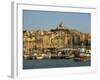 Vieux Port to the Basilica of Notre Dame De La Garde, Marseille, Provence, France-Tomlinson Ruth-Framed Photographic Print