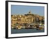 Vieux Port to the Basilica of Notre Dame De La Garde, Marseille, Provence, France-Tomlinson Ruth-Framed Photographic Print