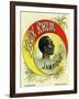 Vieux Rhum Jamaique Brand Rum Label-Lantern Press-Framed Art Print