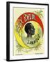 Vieux Rhum Jamaique Brand Rum Label-Lantern Press-Framed Art Print