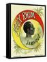 Vieux Rhum Jamaique Brand Rum Label-Lantern Press-Framed Stretched Canvas