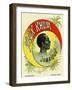 Vieux Rhum Jamaique Brand Rum Label-Lantern Press-Framed Art Print