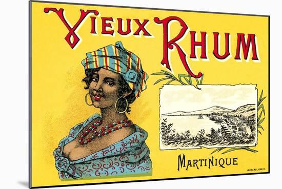 Vieux Rhum, Martinique-null-Mounted Art Print