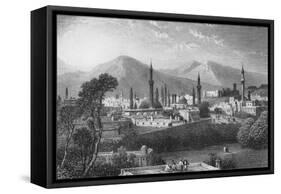 Viev of Erzurum, 1878-Arthur Willmore-Framed Stretched Canvas