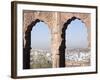 View a Town Through Arched Structure in Jodhpur, Rajasthan, India-David H. Wells-Framed Photographic Print