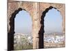 View a Town Through Arched Structure in Jodhpur, Rajasthan, India-David H. Wells-Mounted Photographic Print