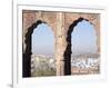 View a Town Through Arched Structure in Jodhpur, Rajasthan, India-David H. Wells-Framed Photographic Print