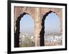 View a Town Through Arched Structure in Jodhpur, Rajasthan, India-David H. Wells-Framed Photographic Print